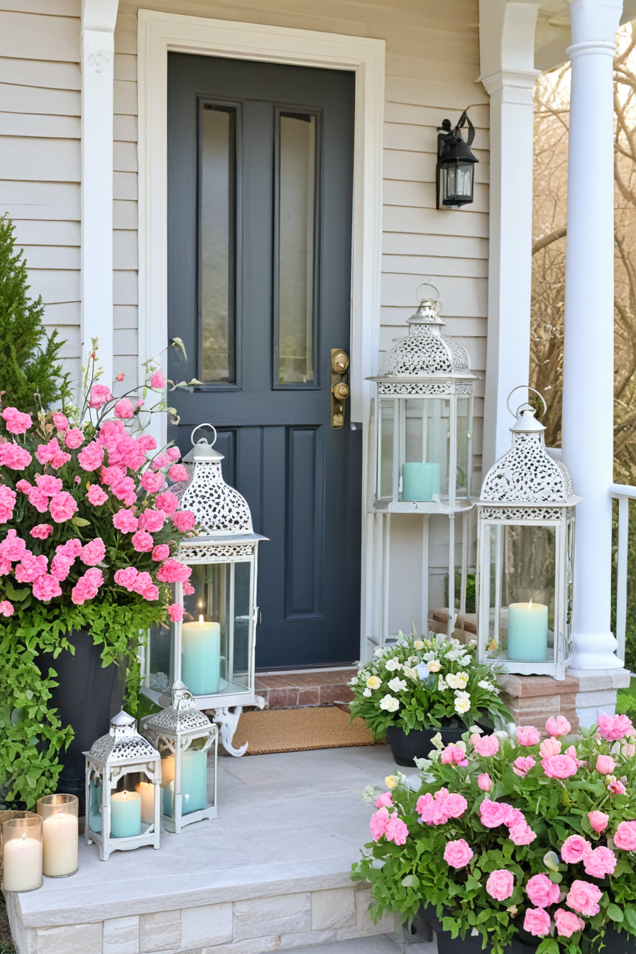 48 Stunning Spring Porch Decorating Ideas To Refresh Your Outdoor Space