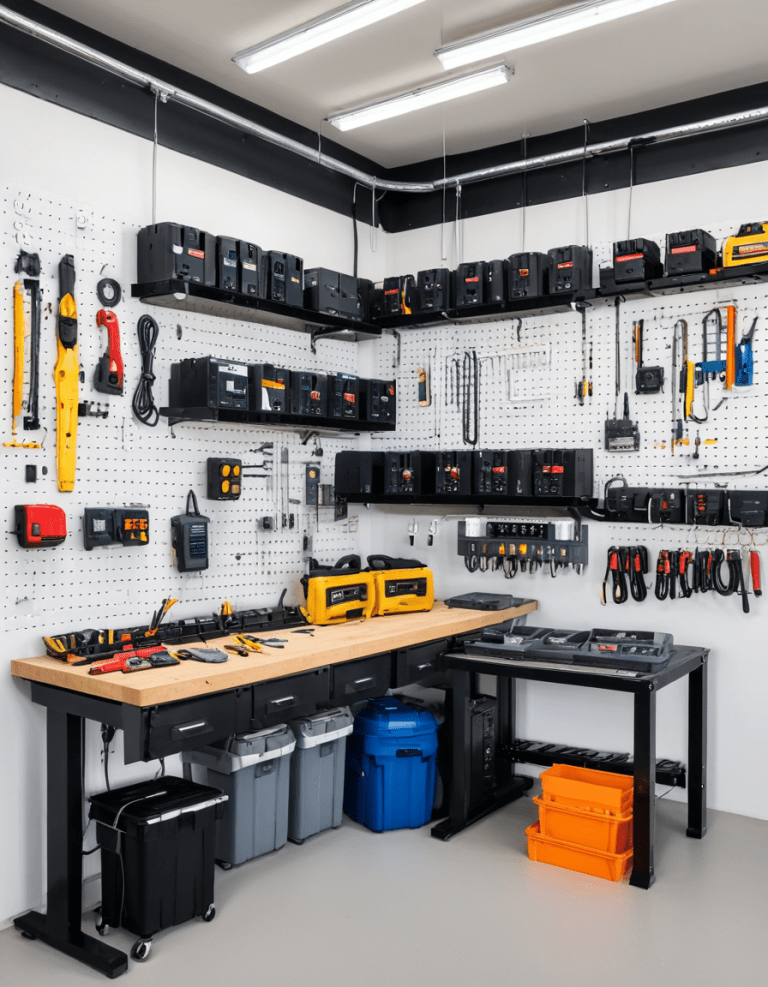 45 Garage Workshop Ideas To Transform Your Space Into A DIY Haven