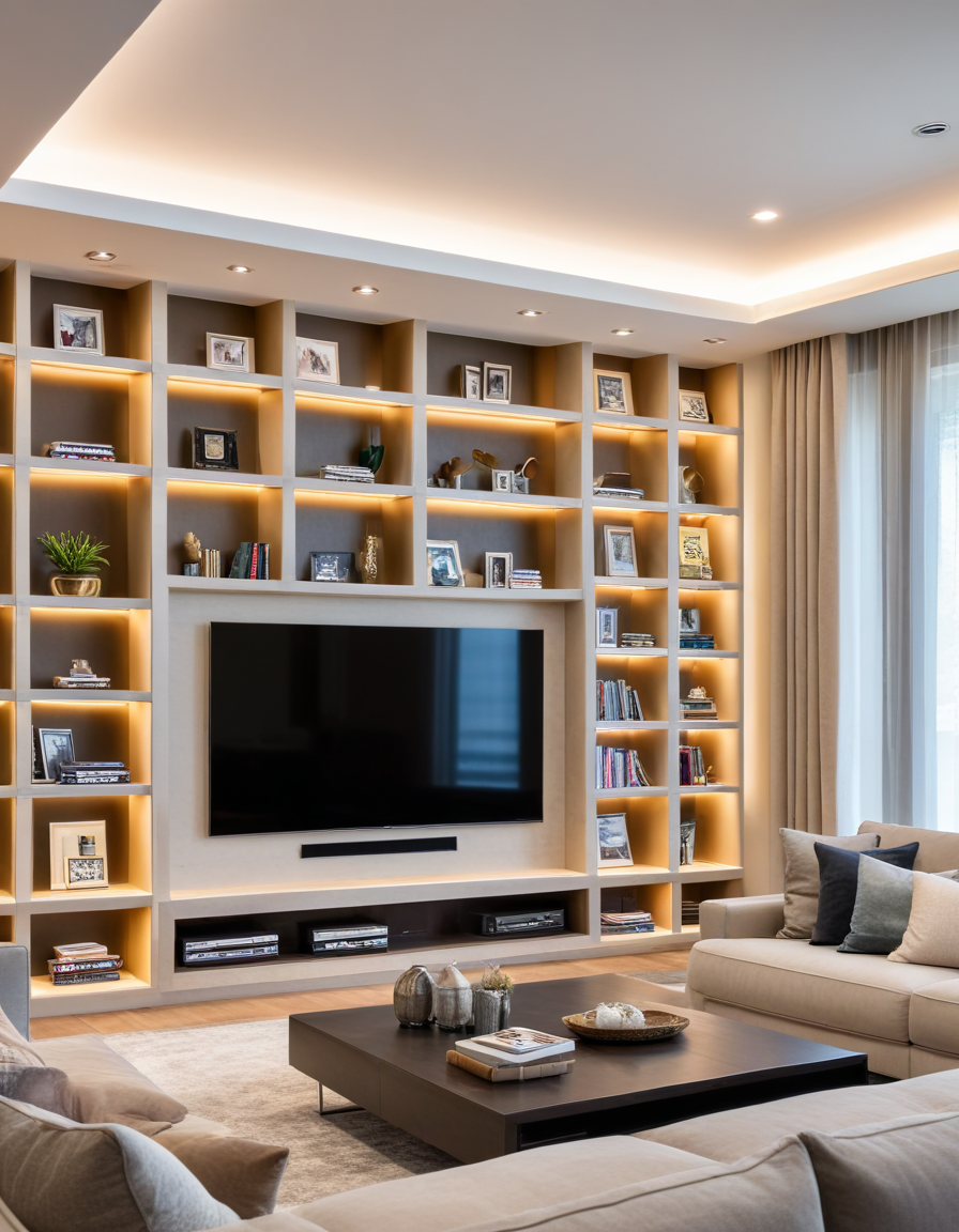 47 Living Room TV Wall Ideas To Transform Your Space In Style