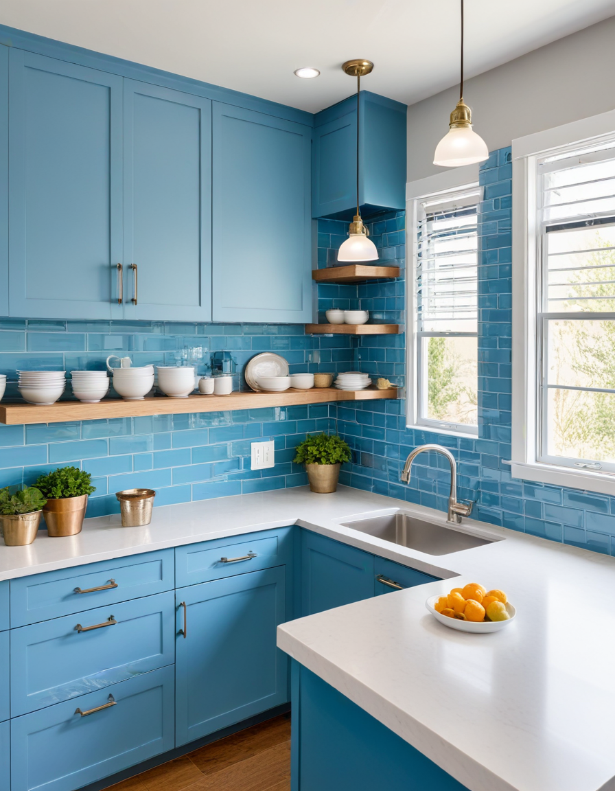 52 Blue Kitchen Ideas To Elevate Your Cooking Space With Style