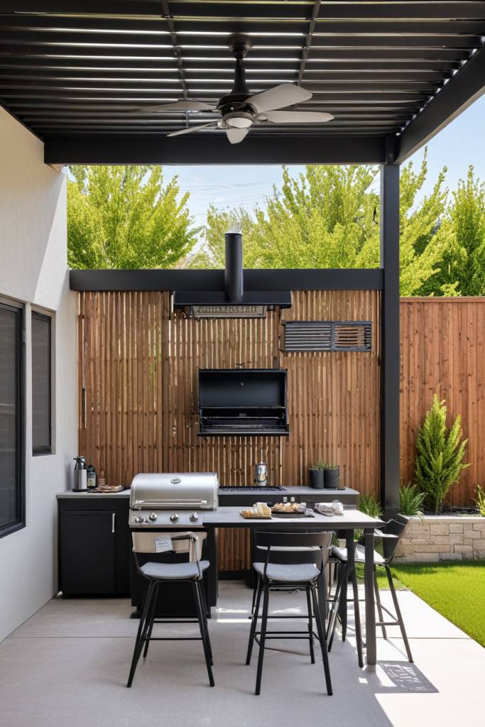 49 Stunning Outdoor BBQ Spaces With Roofs For All-Weather Grilling