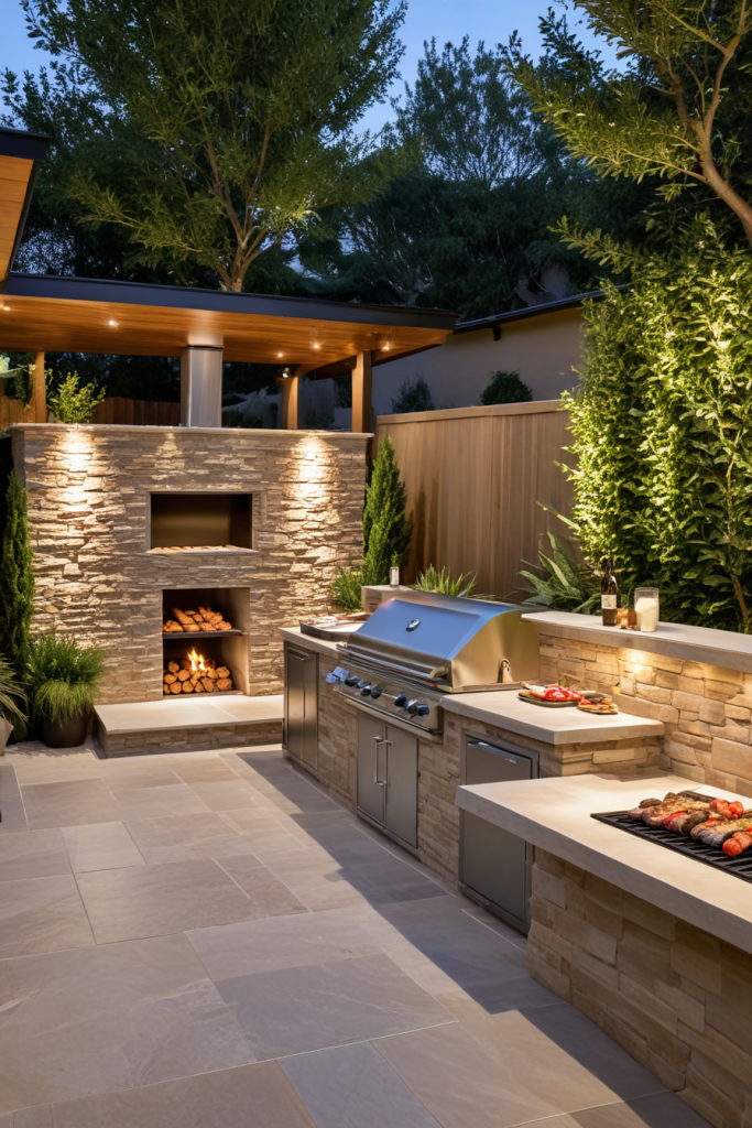 49 Stunning Outdoor BBQ Spaces With Roofs For All-Weather Grilling