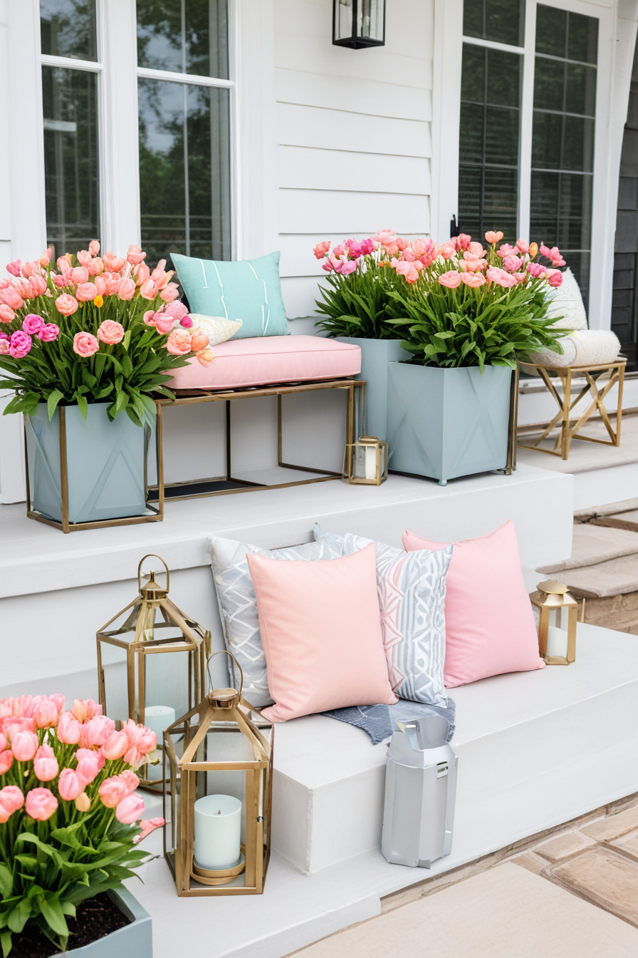 48 Stunning Spring Porch Decorating Ideas To Refresh Your Outdoor Space