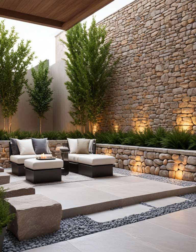 Nice Outside Rocks 48 Yard Landscaping With Rocks: Creative Ideas For A Stunning Outdoor Space