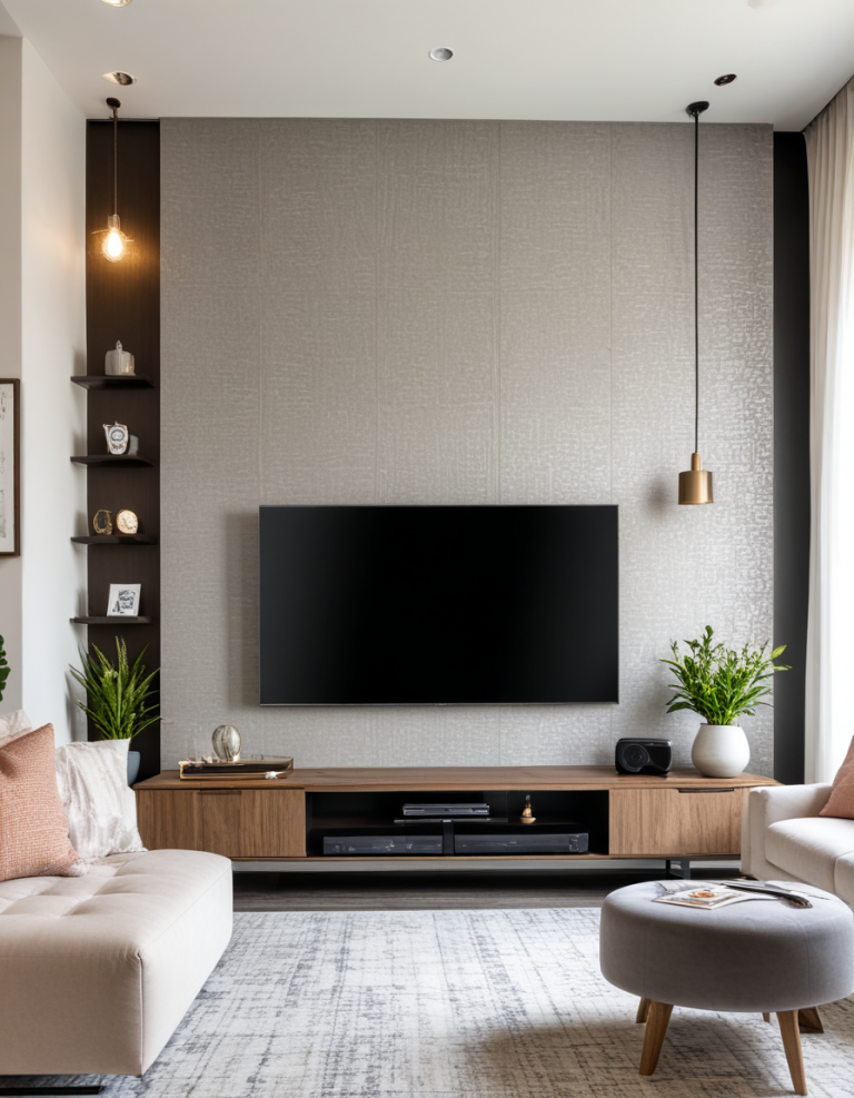 47 Living Room TV Wall Ideas To Transform Your Space In Style
