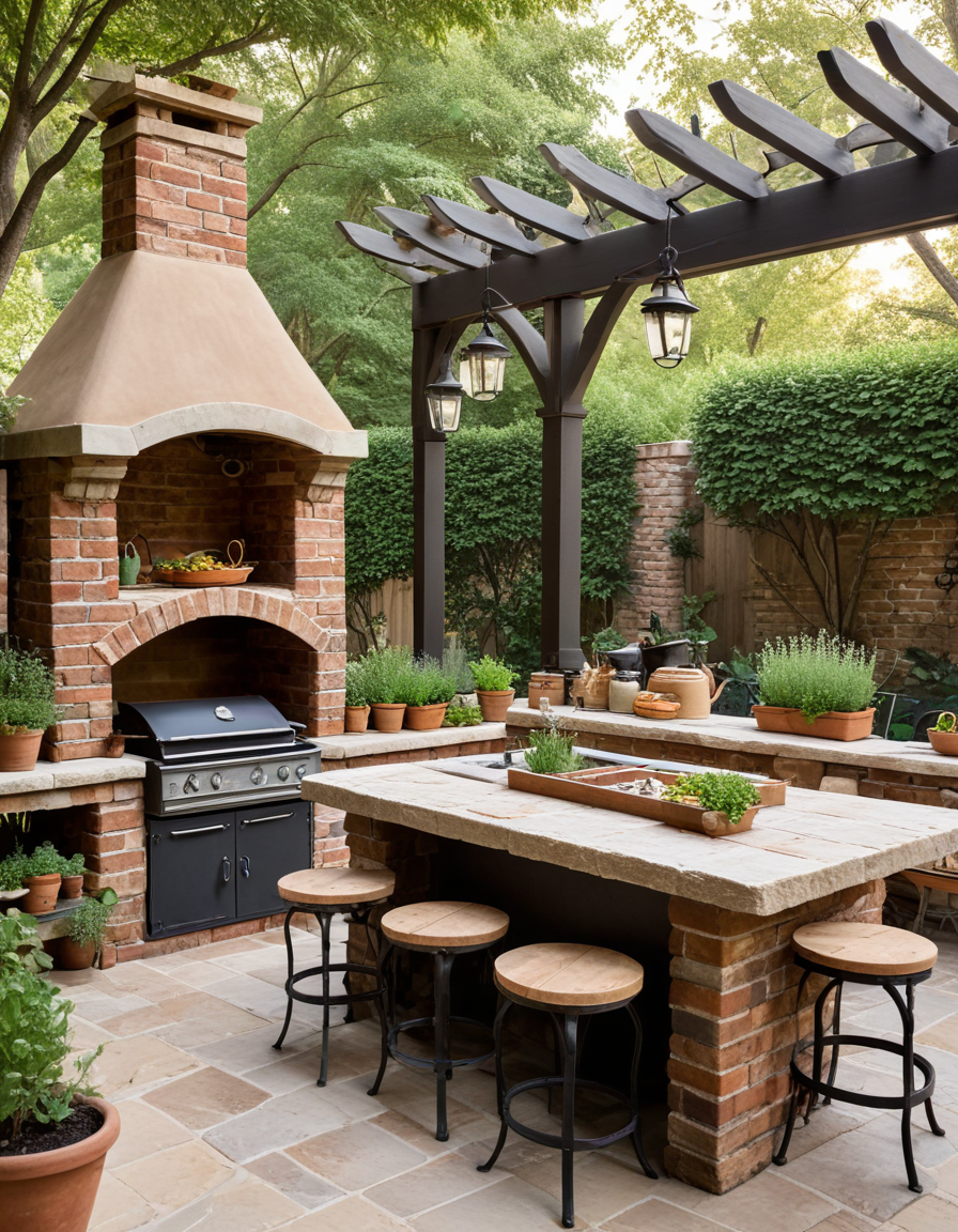 53 Backyard Kitchen Ideas To Transform Your Outdoor Space Into A ...