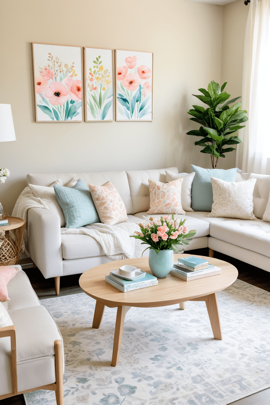 4 Trendi Spring 2025 Decor Ideas For Living Room To Refresh Your Space6
