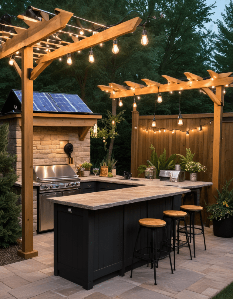 53 Backyard Kitchen Ideas To Transform Your Outdoor Space Into A ...
