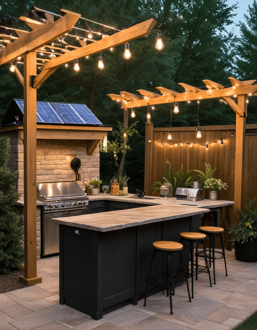 53 Backyard Kitchen Ideas To Transform Your Outdoor Space Into A ...