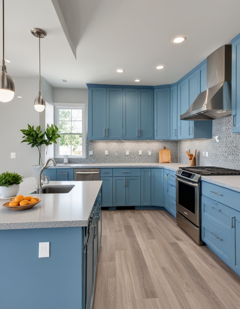 52 Blue Kitchen Ideas To Elevate Your Cooking Space With Style