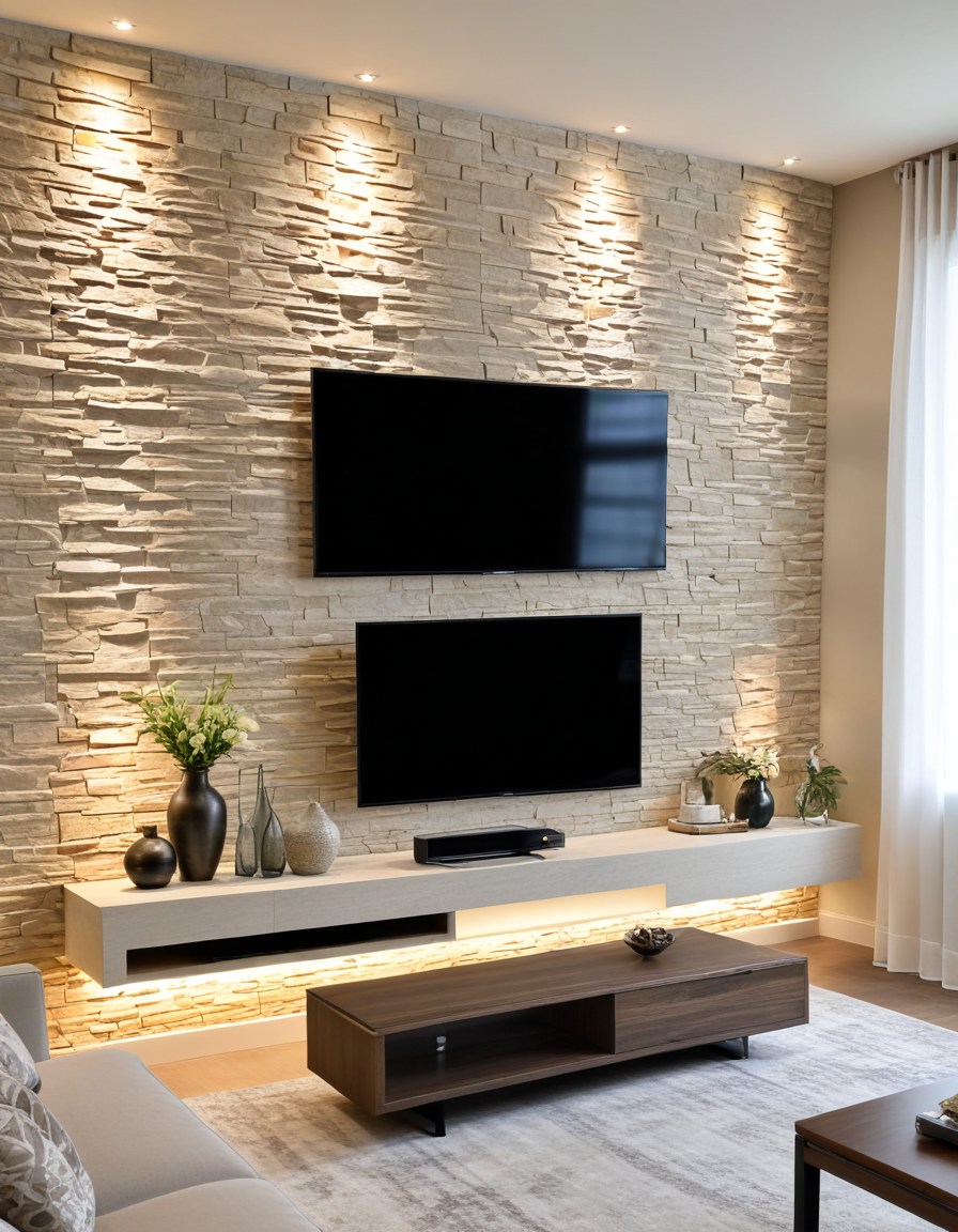 47 Living Room TV Wall Ideas To Transform Your Space In Style