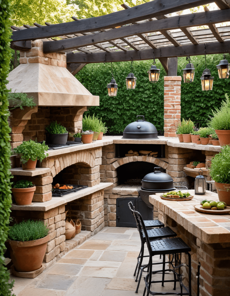53 Backyard Kitchen Ideas To Transform Your Outdoor Space Into A ...