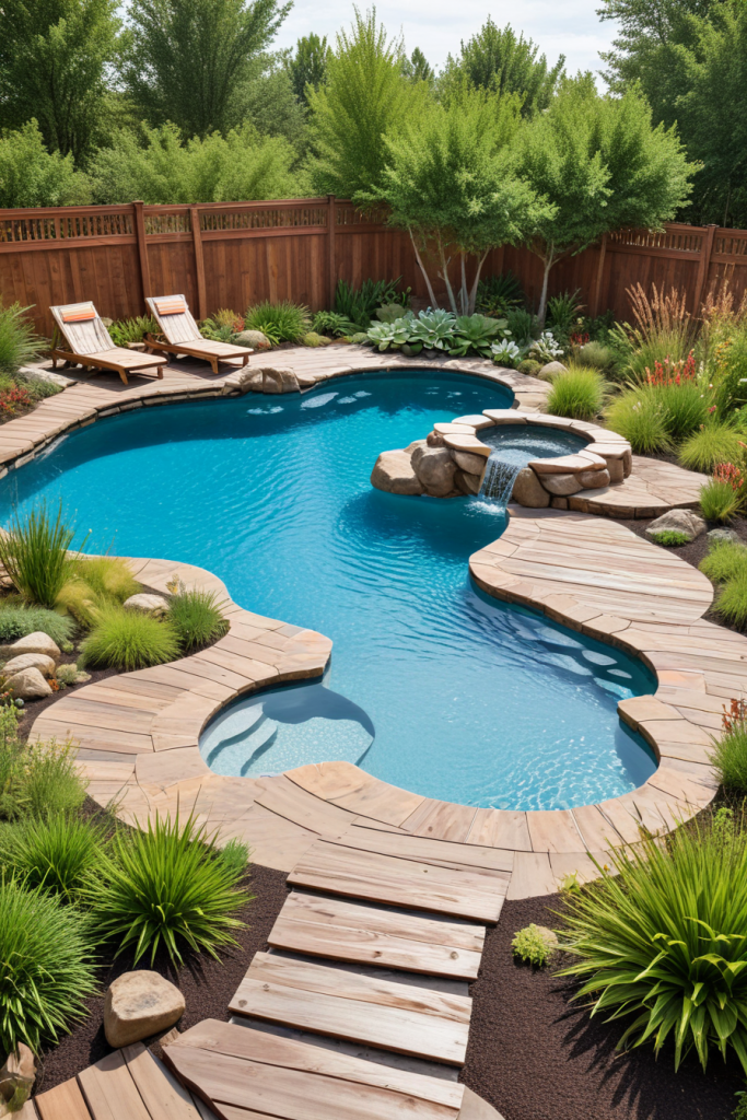 Splash-Worthy Designs: 44 Unique Backyard Pool Ideas You’ll Love