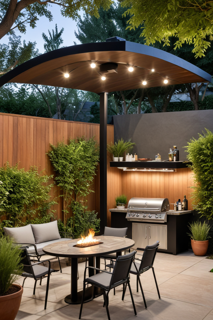 49 Stunning Outdoor BBQ Spaces With Roofs For All-Weather Grilling