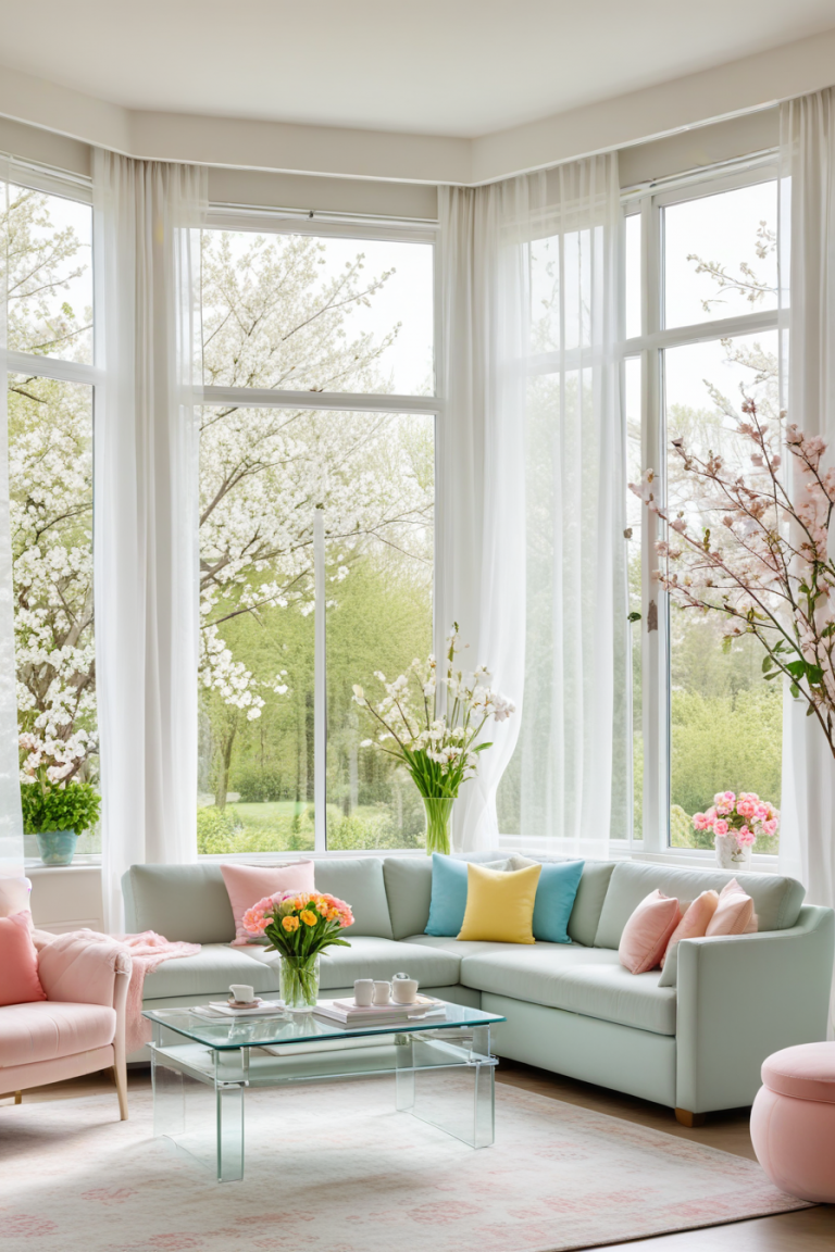 4 Trendi Spring 2025 Decor Ideas For Living Room To Refresh Your Space6