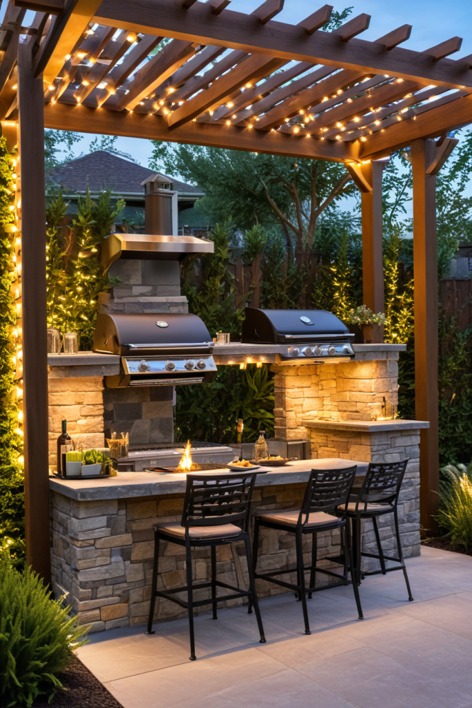 49 Stunning Outdoor BBQ Spaces With Roofs For All-Weather Grilling