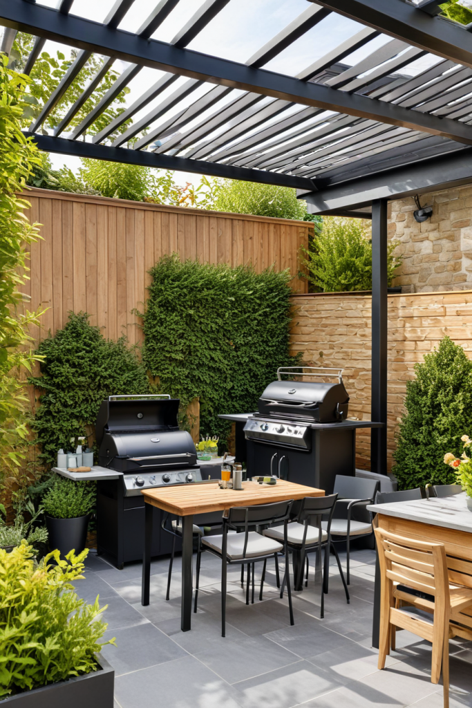 49 Stunning Outdoor BBQ Spaces With Roofs For All-Weather Grilling