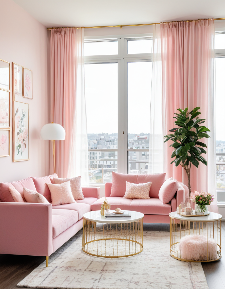 44 Girly Apartment Ideas To Create A Stylish And Dreamy Living Space