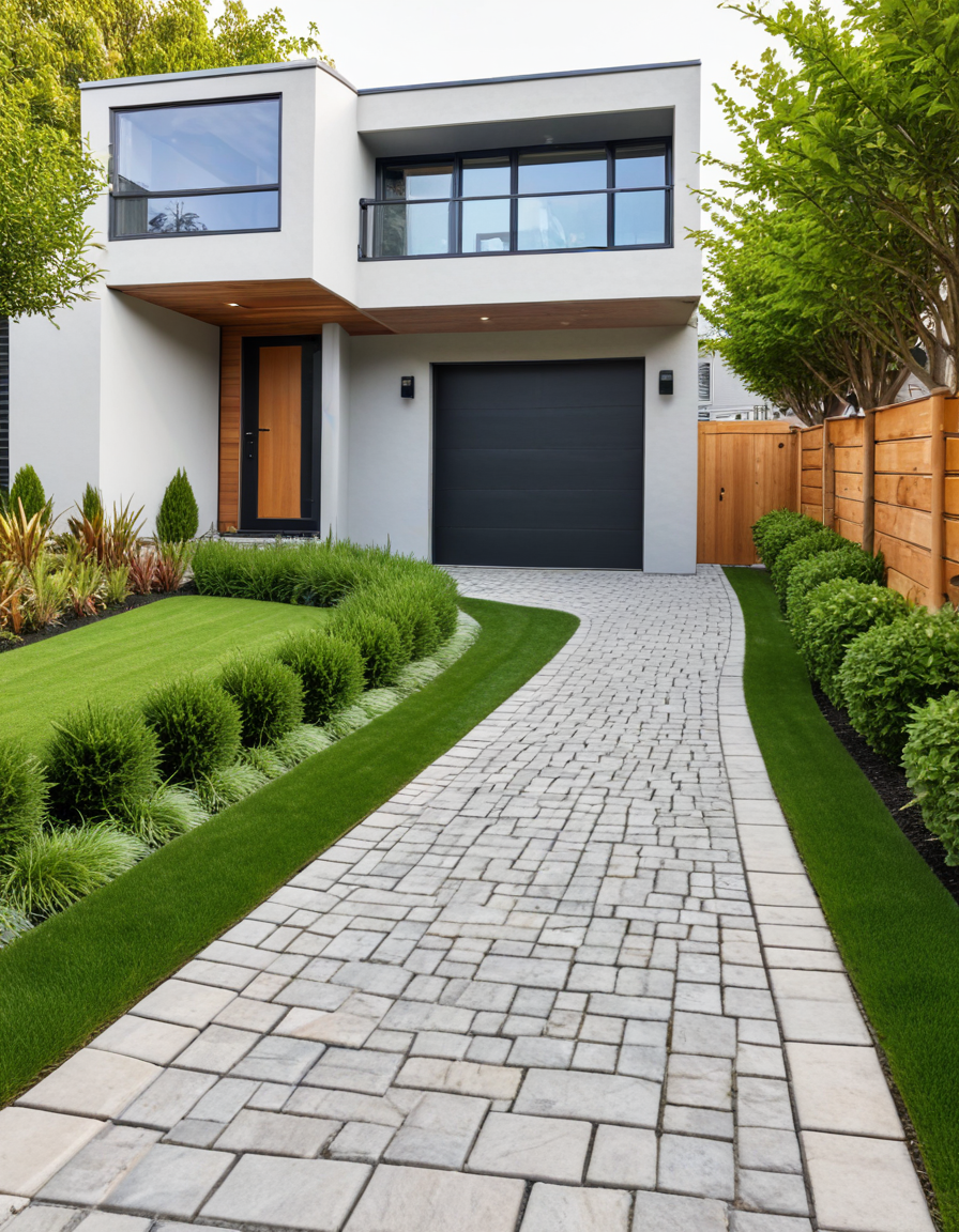 57 Modern Driveway Ideas To Elevate Your Home’s Curb Appeal