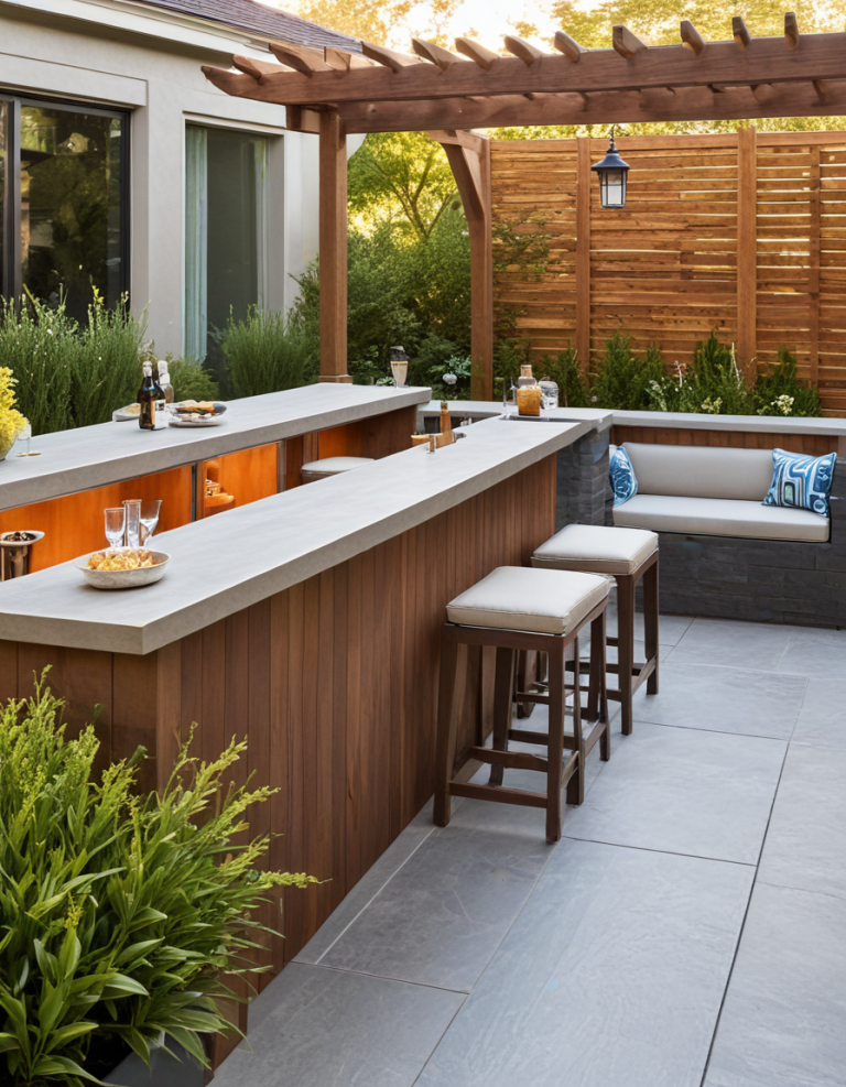 48 Outdoor Bar Ideas To Elevate Your Backyard Entertaining Space