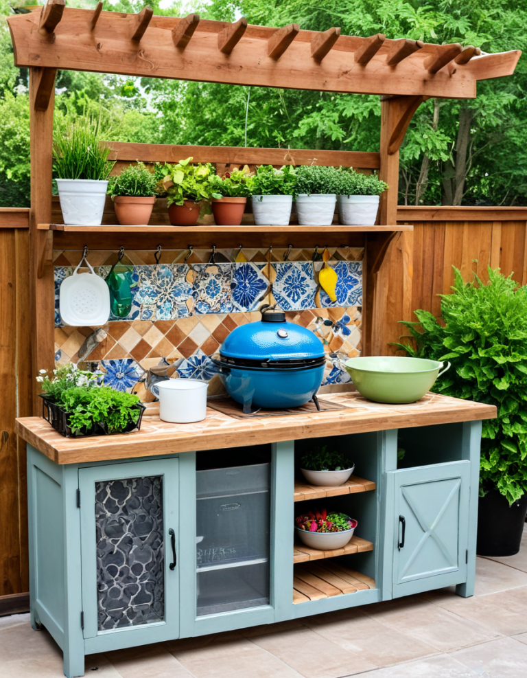 53 Backyard Kitchen Ideas To Transform Your Outdoor Space Into A ...