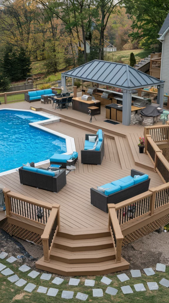 Dive Into Style: 45 Unique Deck Inspirations For Above-Ground Pools