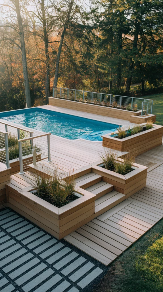 Dive Into Style: 45 Unique Deck Inspirations For Above-Ground Pools