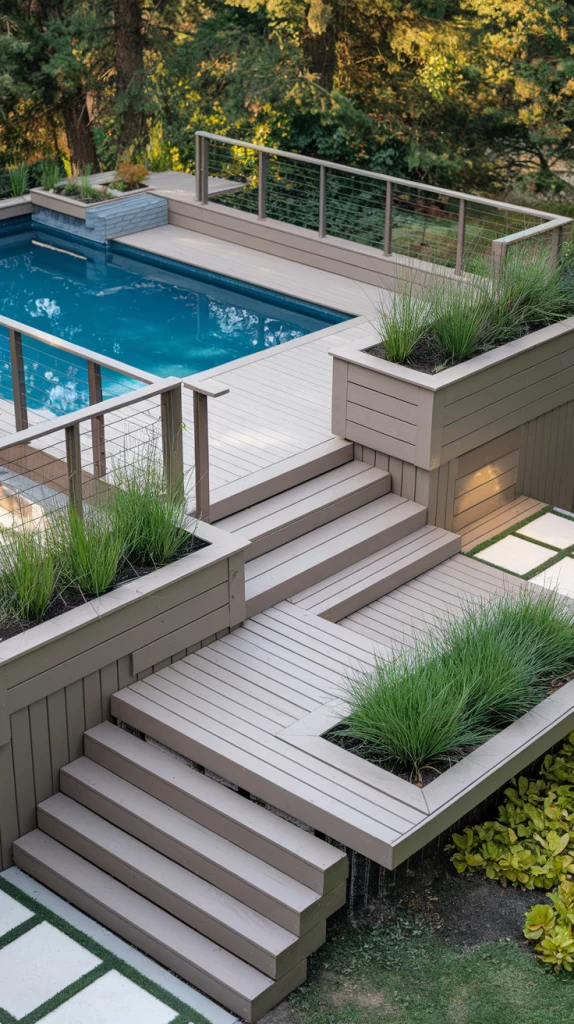 Dive Into Style: 45 Unique Deck Inspirations For Above-Ground Pools