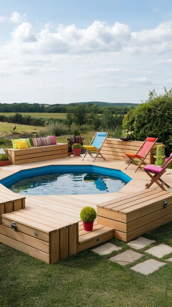 Dive Into Style: 45 Unique Deck Inspirations For Above-Ground Pools