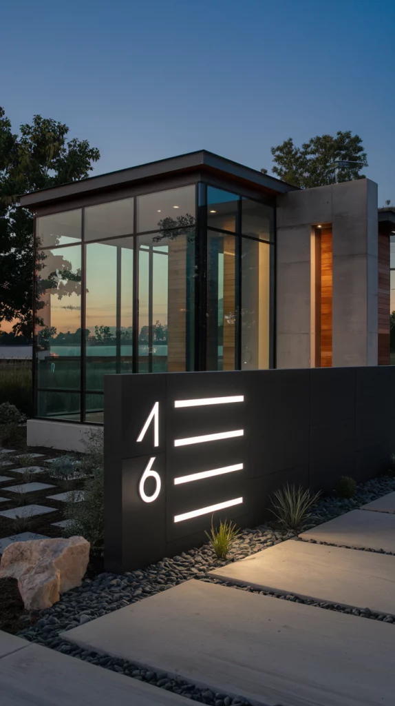 67 Creative House Number Designs That Make Your Home Stand Out