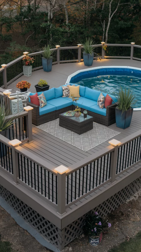 Dive Into Style: 45 Unique Deck Inspirations For Above-Ground Pools