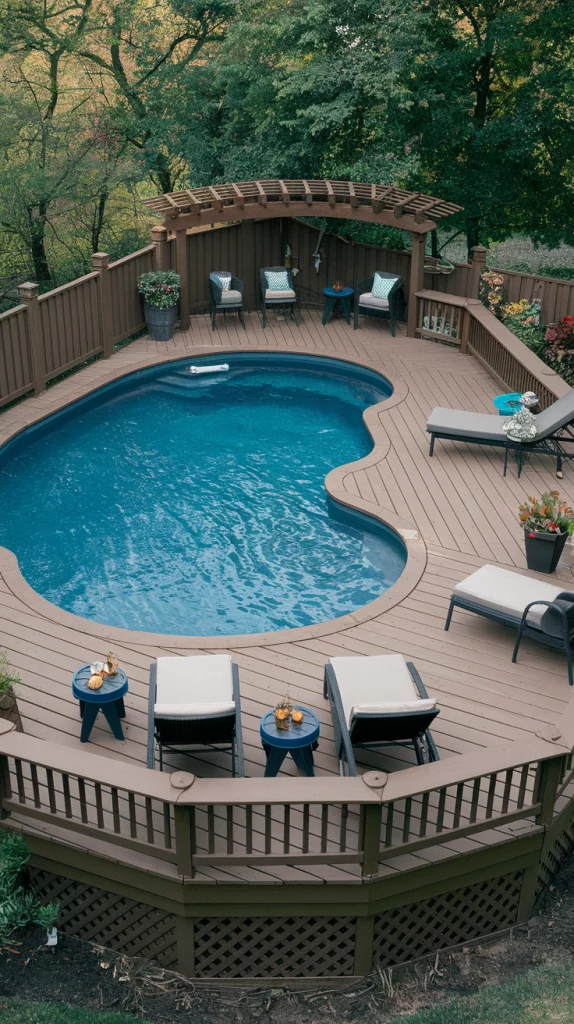 Dive Into Style: 45 Unique Deck Inspirations For Above-Ground Pools