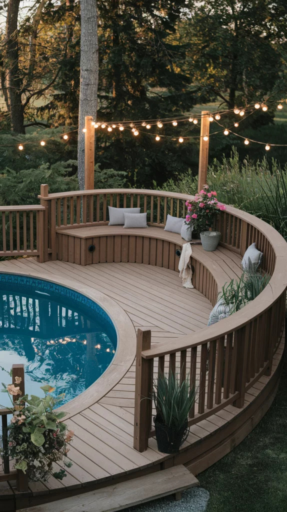 Dive Into Style: 45 Unique Deck Inspirations For Above-Ground Pools