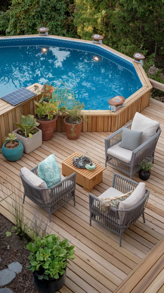 Dive Into Style: 45 Unique Deck Inspirations For Above-Ground Pools