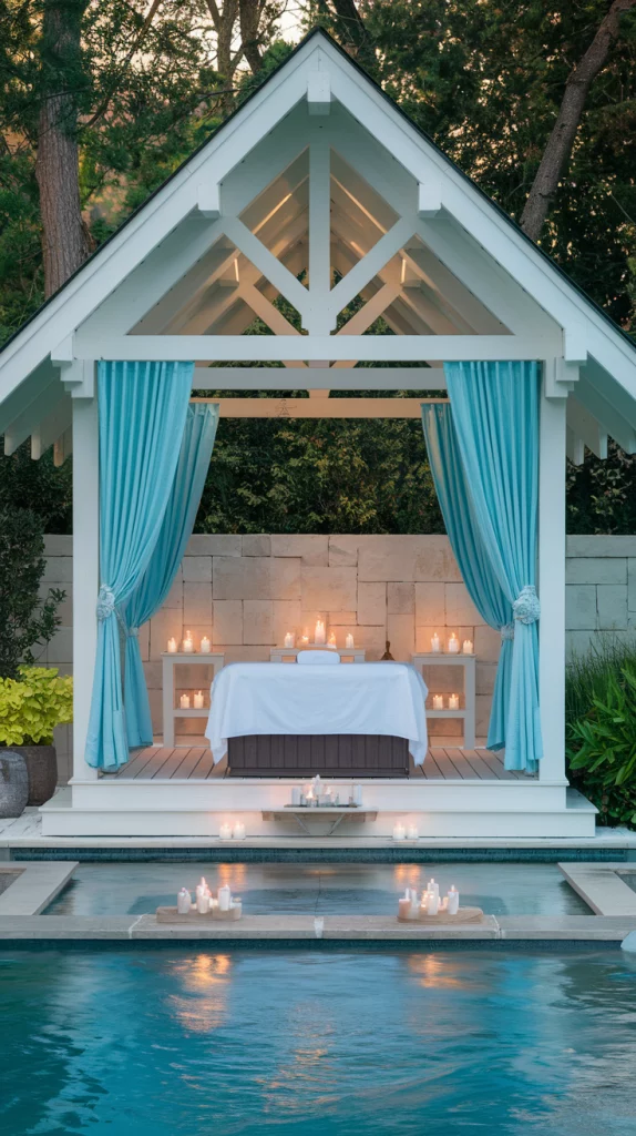 Shade And Serenity: 39 Unique Pool Pavilion Concepts To Transform Your Outdoor Space