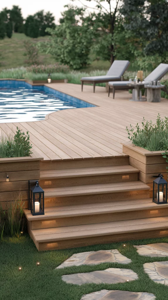 Dive Into Style: 45 Unique Deck Inspirations For Above-Ground Pools