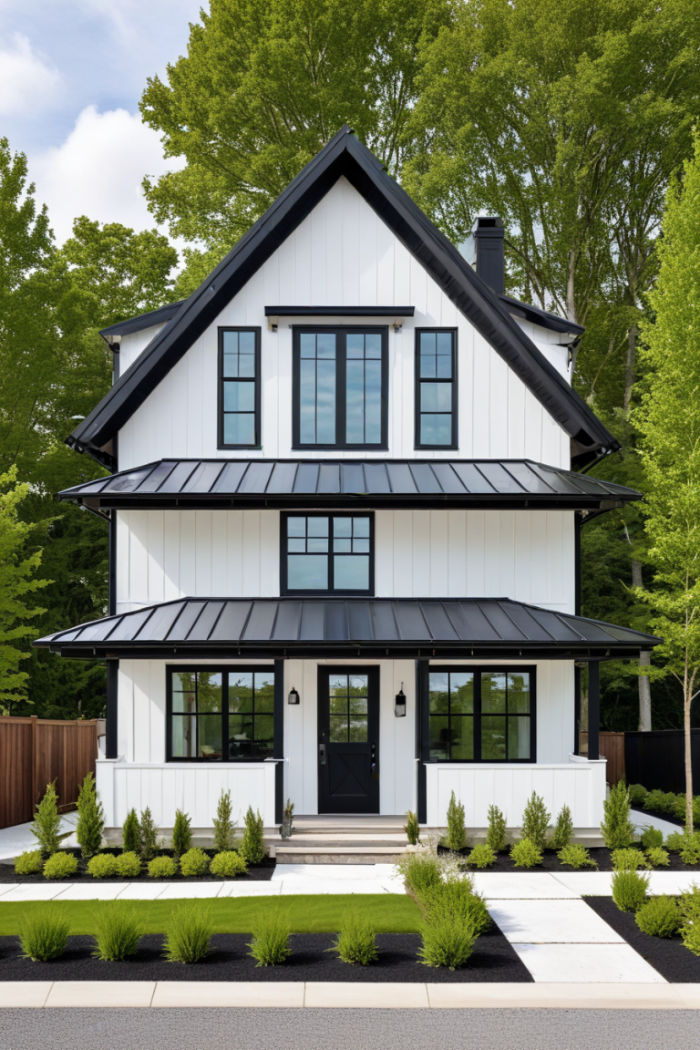 67 Modern Farmhouse Exterior Ideas for a Stylish and Timeless Home