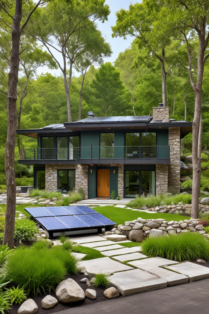 Living Walls, Solar Roofs & More: 67 Genius Green House Exterior Ideas You Haven’t Thought Of