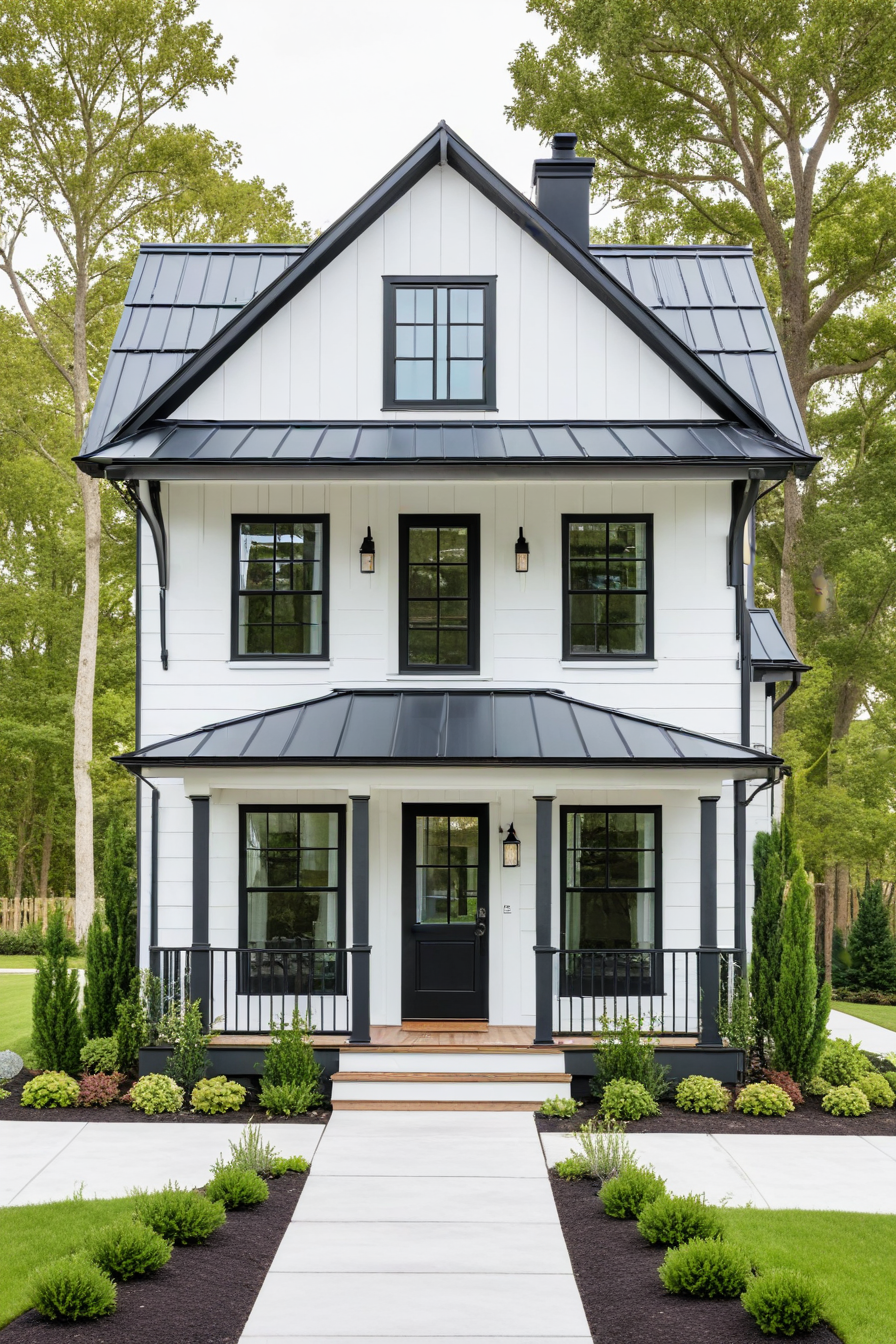 67 Modern Farmhouse Exterior Ideas for a Stylish and Timeless Home