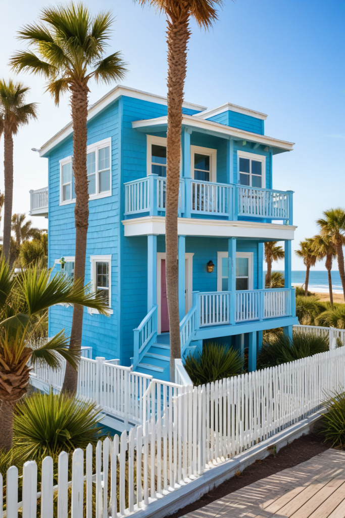 64 Striking Blue Exterior House Ideas: Bold, Modern, and Unforgettable Designs