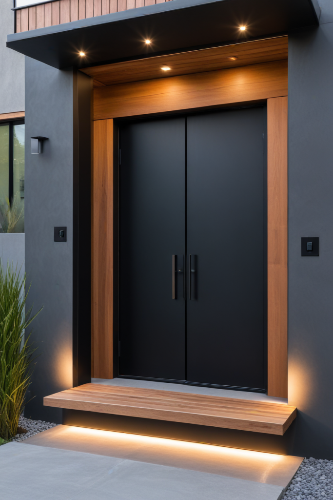 Open in Style: 68 Exterior Double Door Ideas for a Breathtaking First Impression
