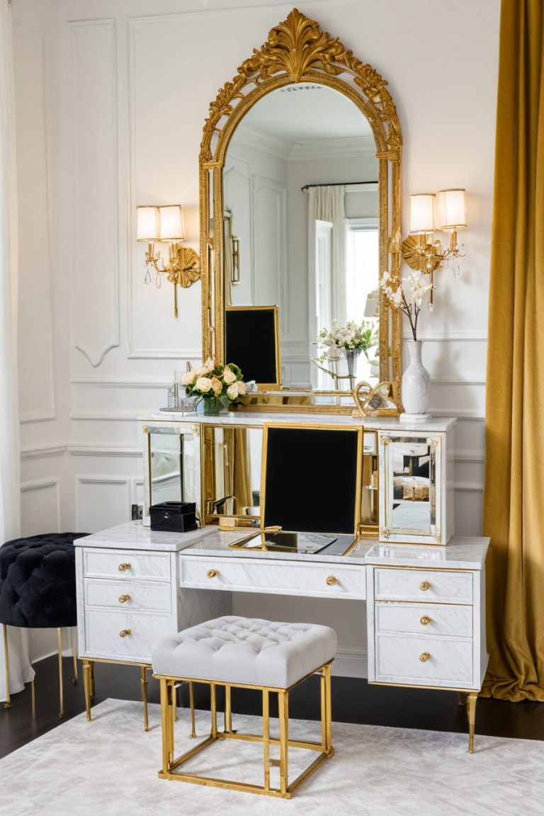 Elegant Vanity Table Design Ideas to Elevate Your Home Decor