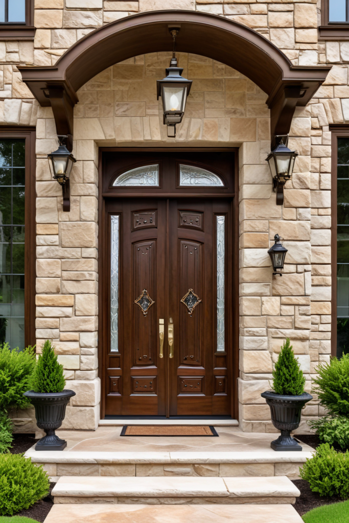 Open in Style: 68 Exterior Double Door Ideas for a Breathtaking First Impression