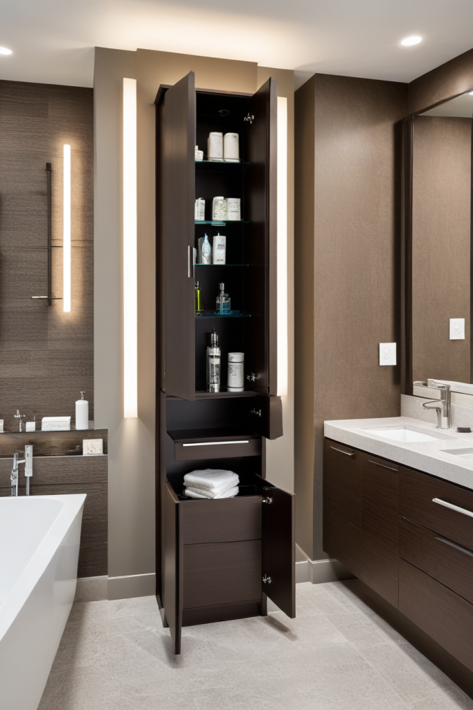 Maximize, Modernize, and Organize: 68 Trendsetting Bathroom Storage Cabinet Ideas for 2025