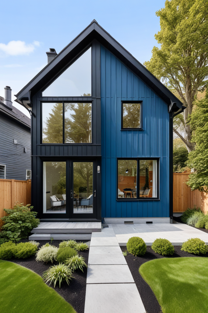 64 Striking Blue Exterior House Ideas: Bold, Modern, and Unforgettable Designs