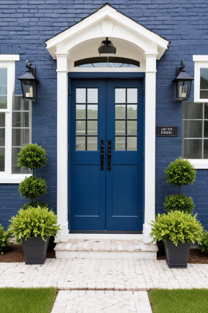 Open in Style: 68 Exterior Double Door Ideas for a Breathtaking First Impression