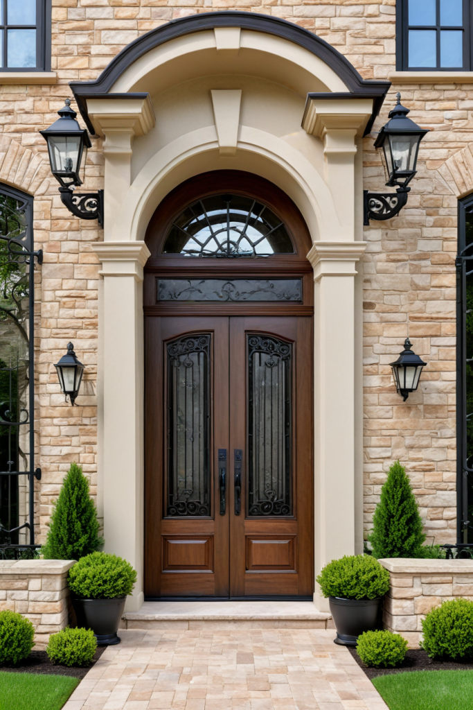 Open in Style: 68 Exterior Double Door Ideas for a Breathtaking First Impression