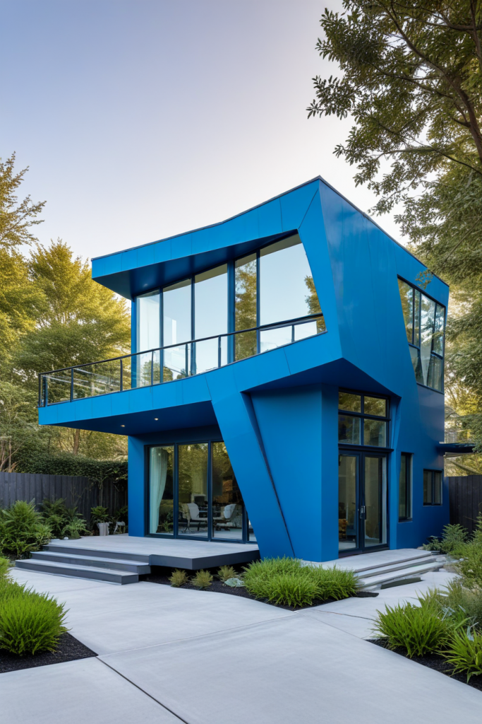 64 Striking Blue Exterior House Ideas: Bold, Modern, and Unforgettable Designs