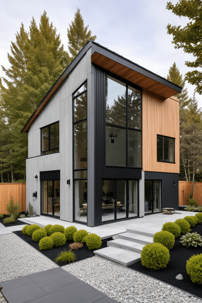65 Modern House Exterior Ideas to Elevate Your Home’s Curb Appeal