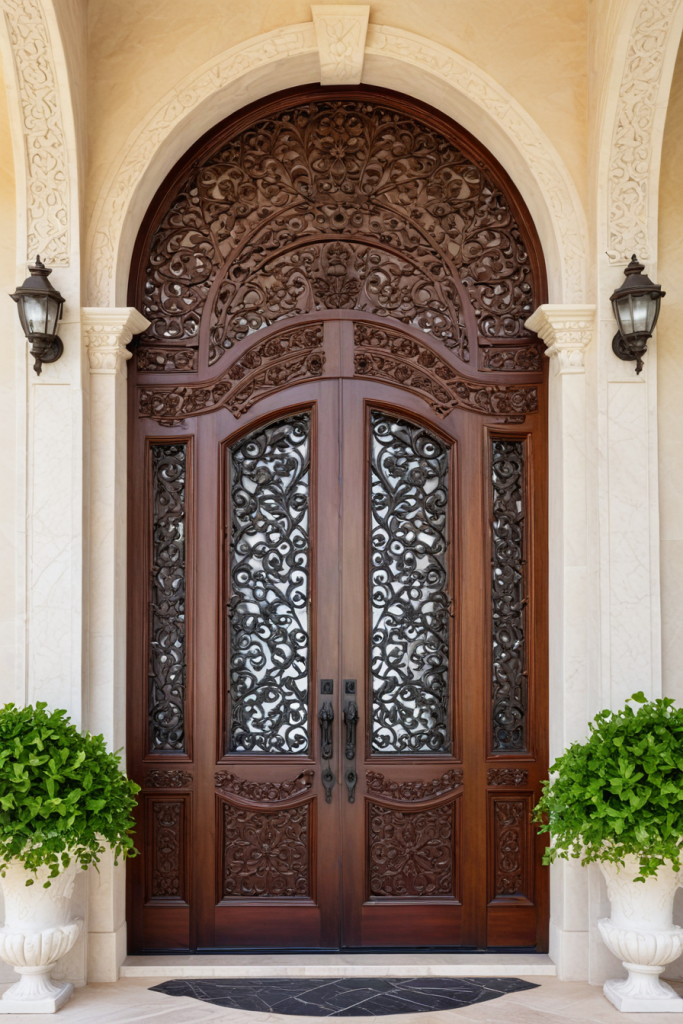 Open in Style: 68 Exterior Double Door Ideas for a Breathtaking First Impression